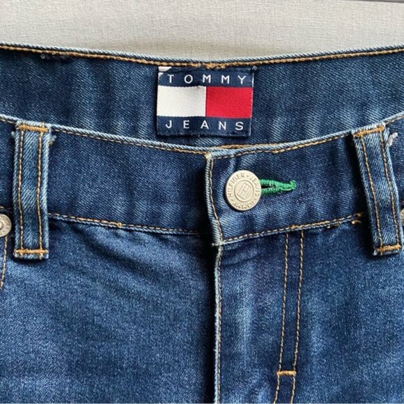 Vintage Tommy Hilfiger Y2K straight leg denim jeans Sz 29 - Picture 3 of 11